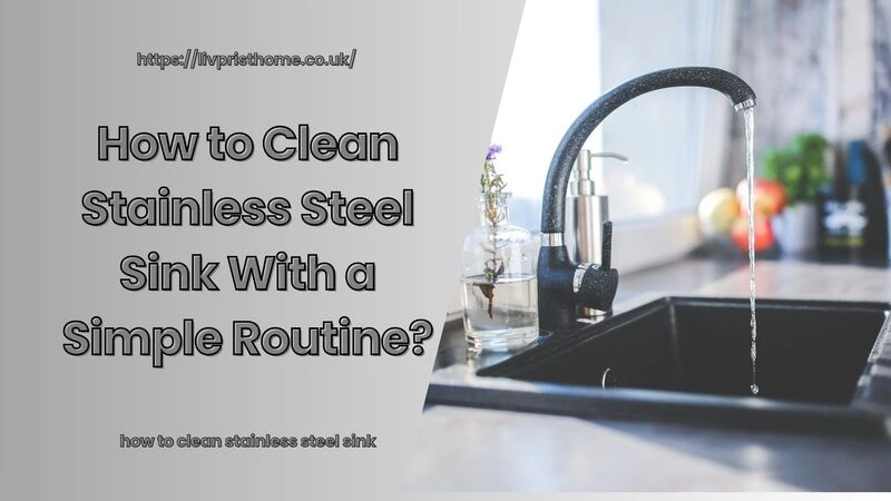 how to clean stainless steel sink